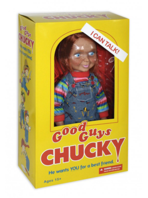 Chucky “Evil Face” 15″ Scale Figure with Sound