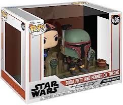 Star Wars – Boba Fett and Fennec on Throne Funko Pop Television Moments