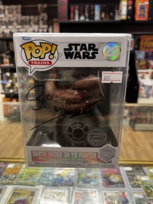 Star Wars – Darth Vader on Tie Fighter SIGNED Funko Pop